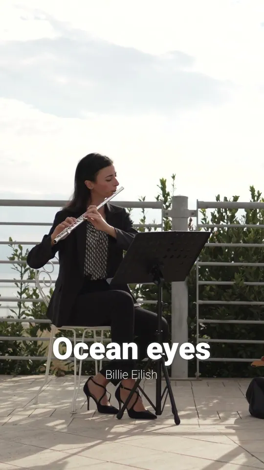 Vertical clip of Ocean Eyes for harp and flute